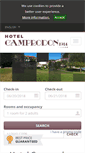 Mobile Screenshot of hotelcamprodon.com